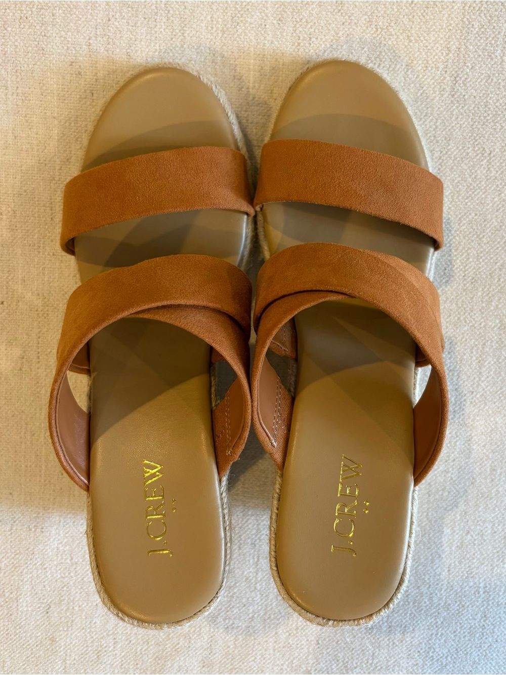 J. Crew Women’s Brown Suede Wedges Sz 7.5